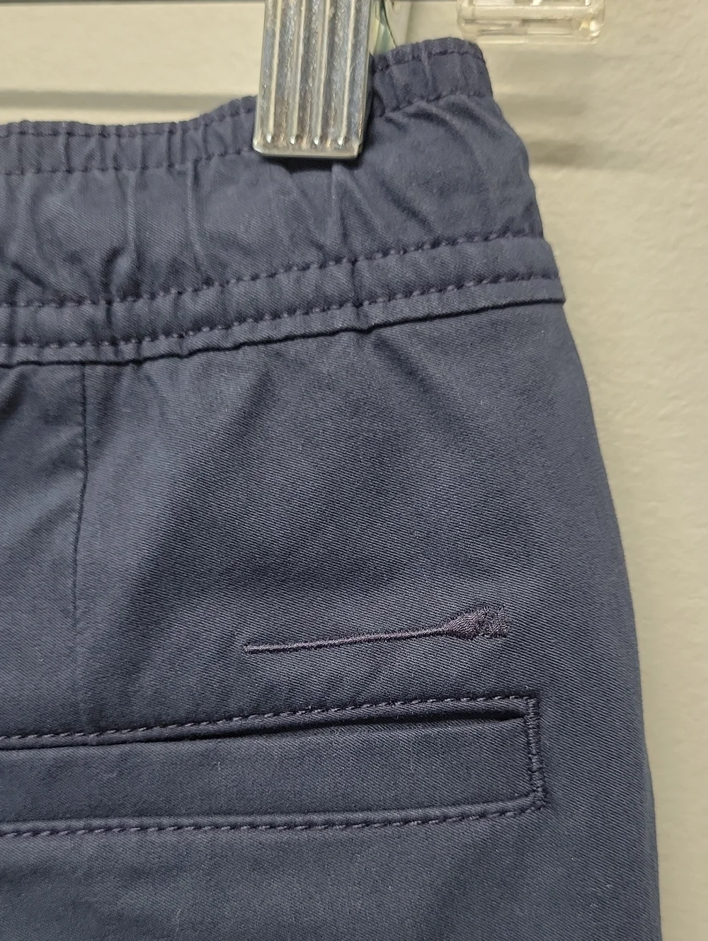 J. Crew Blue Tech Dock Navy blue Pants mens size small BS558